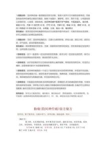 肋间神经痛