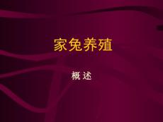 1家兔的生物學特性