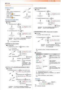 E3X-HD11調試方法