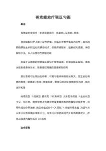 脊索瘤放疗靶区勾画