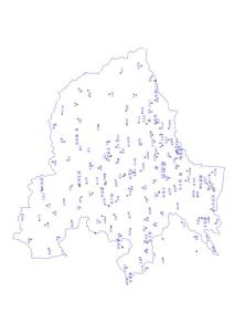 中国各省地图-河南