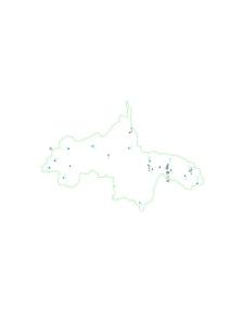 中国各省地图-宁夏