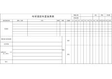 25 设备管理程序-记录表格XXX-LQP-25-06    设备年度保养表