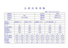 土工标准击实试验