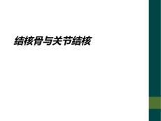 结核骨与关节结核