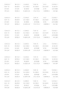 六年級(jí)數(shù)學(xué)下冊(cè)_口算專項(xiàng)練習(xí)3