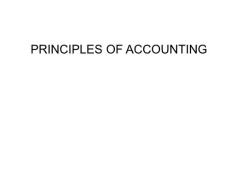 Principles Of Accounting(会计学原理)Chapter-01(39P)