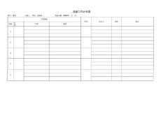 招商工作計劃表樣