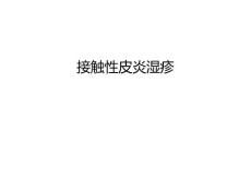 接触性皮炎湿疹课件