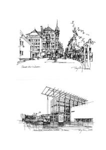 鋼筆畫速寫范例100篇