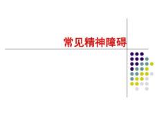 常见精神障碍课件