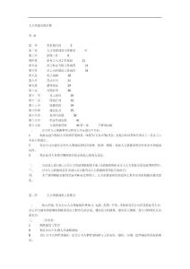 人力资源手册