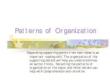 Patterns of Organization Patterns of Organization - 豆丁网