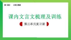 U3古詩文復(fù)習(xí)課件