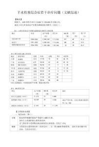 羊水栓塞综述