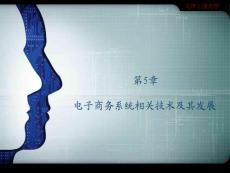 第5章 電子商務系統(tǒng)相關技術及 ...