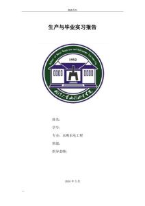 武大水利水電畢業(yè)實(shí)習(xí)報告