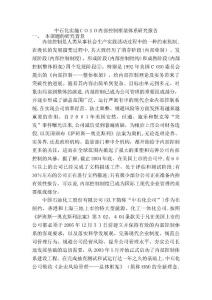 中石化實施COSO內(nèi)部控制框架體系研究報告