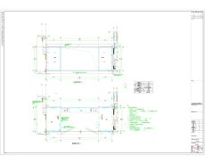 湖北住宅項目B-1地塊兩層框架結構物業門房電氣工程施工圖