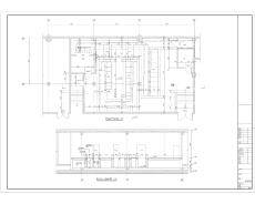 江蘇四層美術展覽館建筑施工圖（含地下一層）