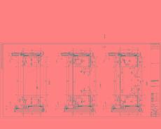 湖北住宅項目B-1地塊兩層框架結構物業門房建筑施工圖