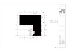 上海大型購物廣場3號樓建筑施工圖紙/平立剖面