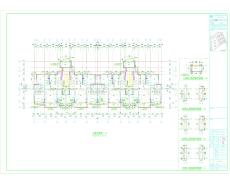 山東生態(tài)住宅項目130戶型建筑平面施工圖