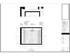 福建192平方米住宅項目樣板間室內裝飾設計施工圖/新中式風格