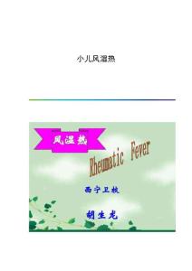 小儿风湿热范文