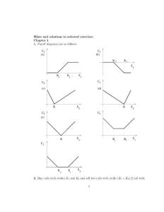 Financial Caculus-Solution