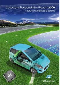 ST Corporate Responsibility Report 2009