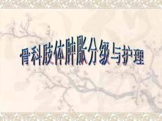 骨科肢体肿胀分级