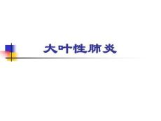 大叶性肺炎3786
