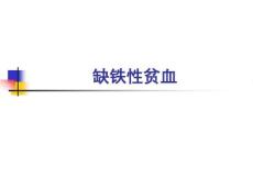 缺铁性贫血10057