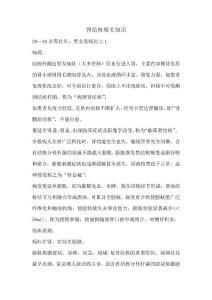 肾结核相关知识