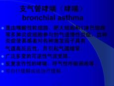 支气管哮喘(哮喘)