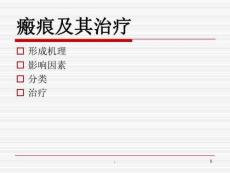 瘢痕疙瘩ppt演示课件ppt演示课件