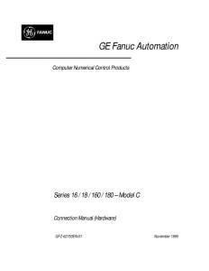FANUC 16 18MC硬件连接说明书62753en