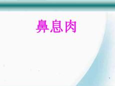 鼻息肉ppt课件