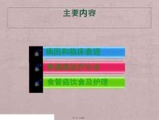 食道癌健康教育