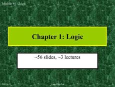 Chapter 1 Logic