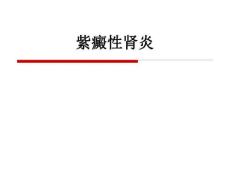 紫癜性肾炎ppt课件3833
