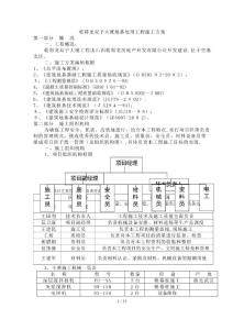 oA雙子座大廈樁基工程方案(CFG、水泥土攪拌樁)