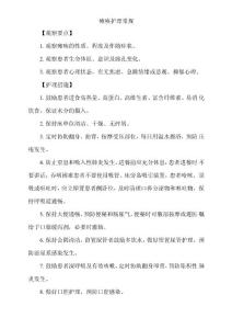 瘫痪护理常规