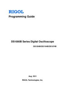 編程手冊(cè)DS1000B 系列數(shù)字示波器