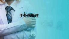 手外伤患者的康复 手外伤概述