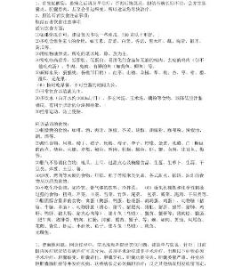 胆结石饮食禁忌