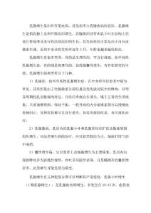 乳腺增生疾病
