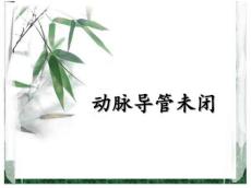 动脉导管未闭