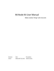 minode說明Mi:Node Kit User Manual